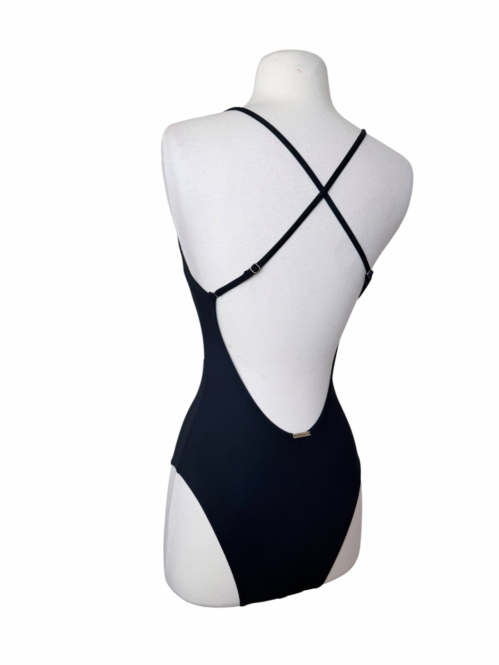 BCBG VINTAGE MESH ONE PIECE SWIMSUIT. - Picture 3 of 8